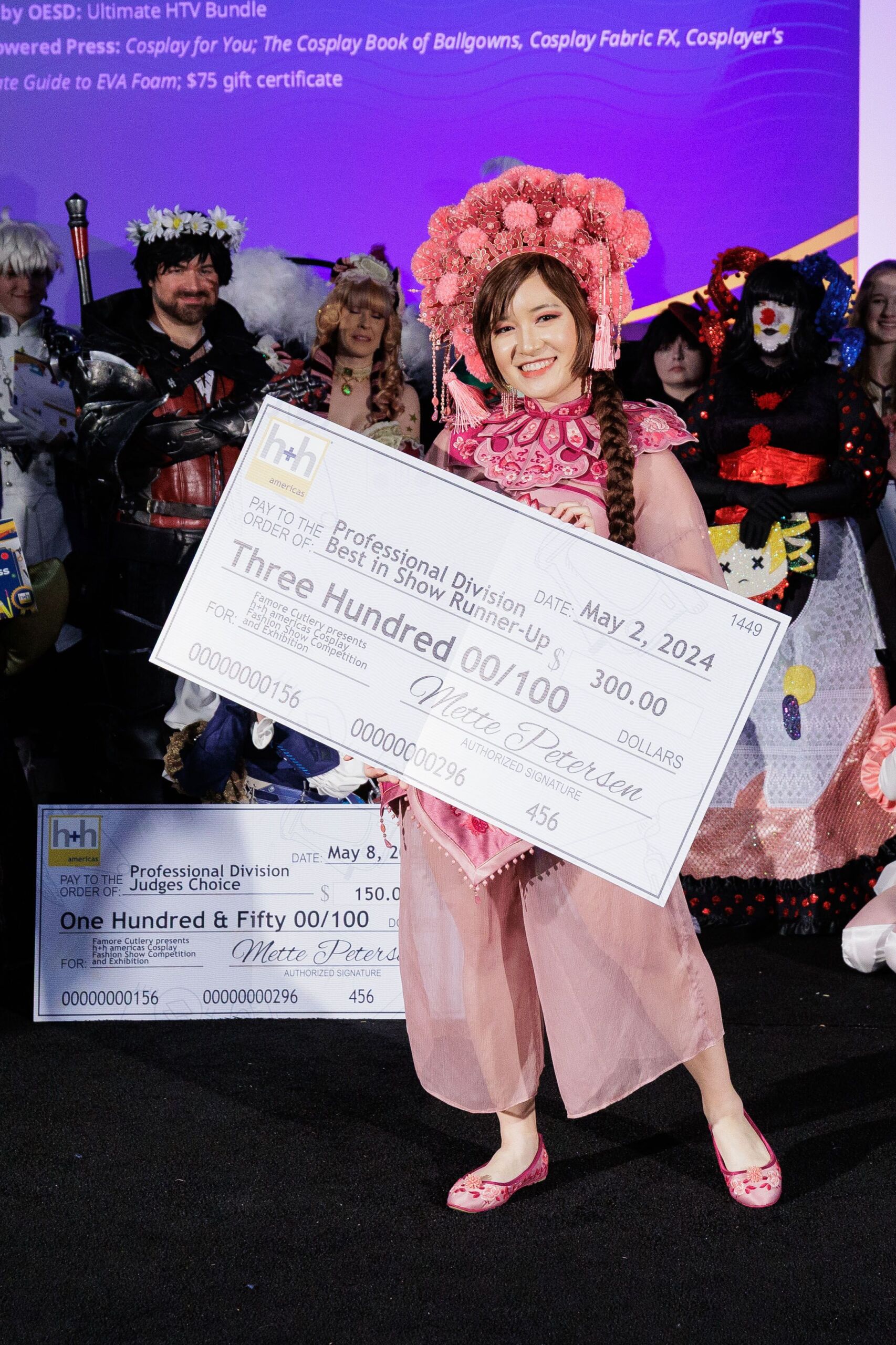 professional division best in show runner up