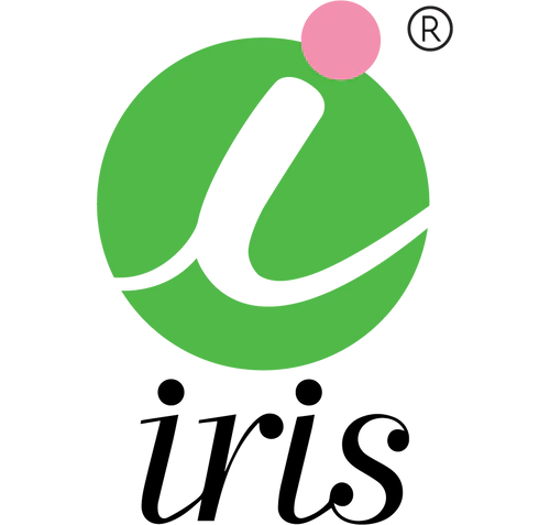 Home logo hilos iris t