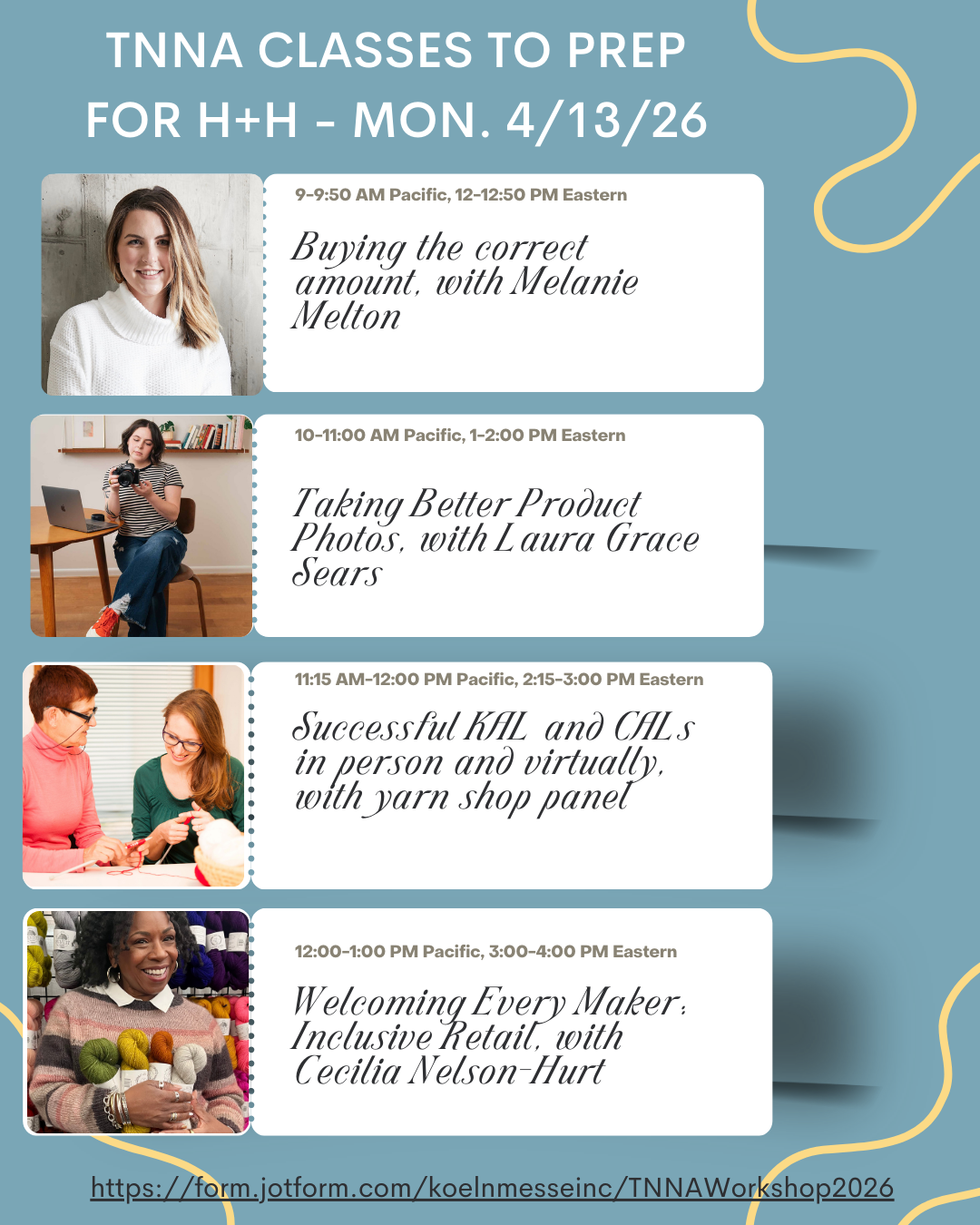 tnna workshops for h+h.2026